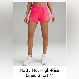 lululemon athletica Hot Pink Women Shorts